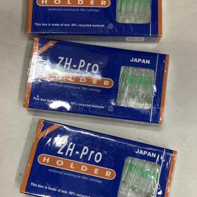 1 Box (36 Pack) ZH-10 ZH-Pro Holder Filter Rokok Original
