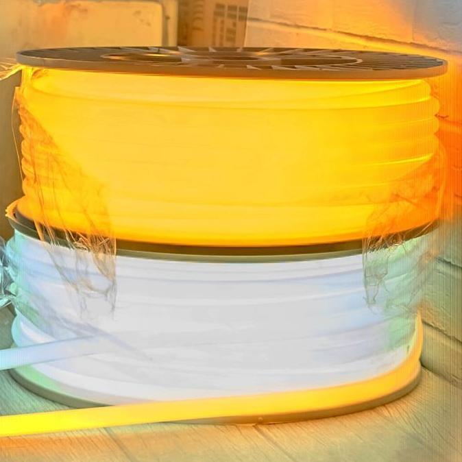 HARGA 1ROLL 50M HINOMARU LAMPU SELANG LED STRIP COB 288 LED/METER 220V