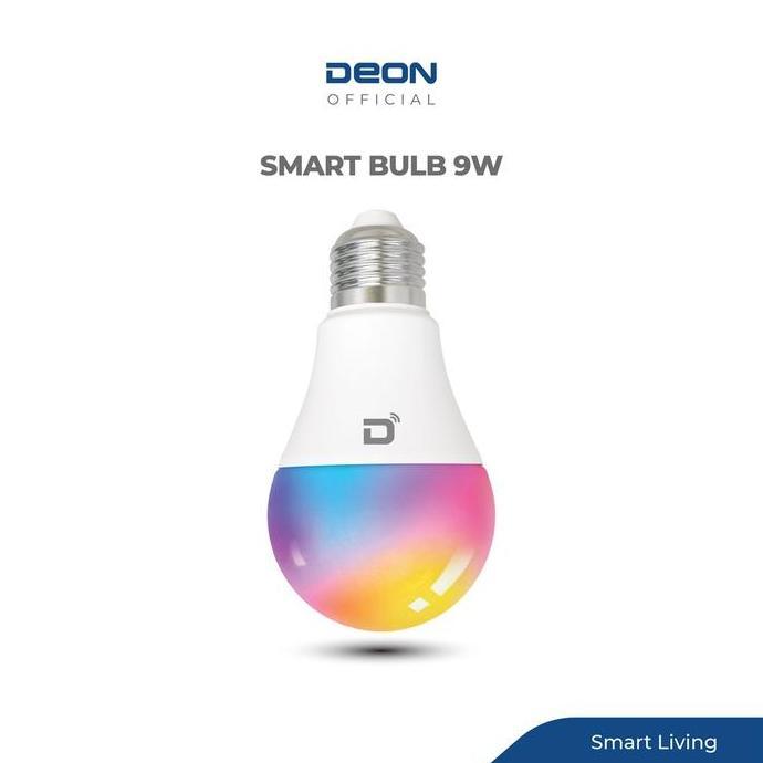 SMART HOME / DEON SMART BULB RGB WW 9 W / SMART LIHTING / LAMPU BULB