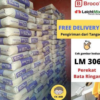 Leichtmix 306 LM 306 Perekat Hebel Mortar Lem bata ringan Semen Instan