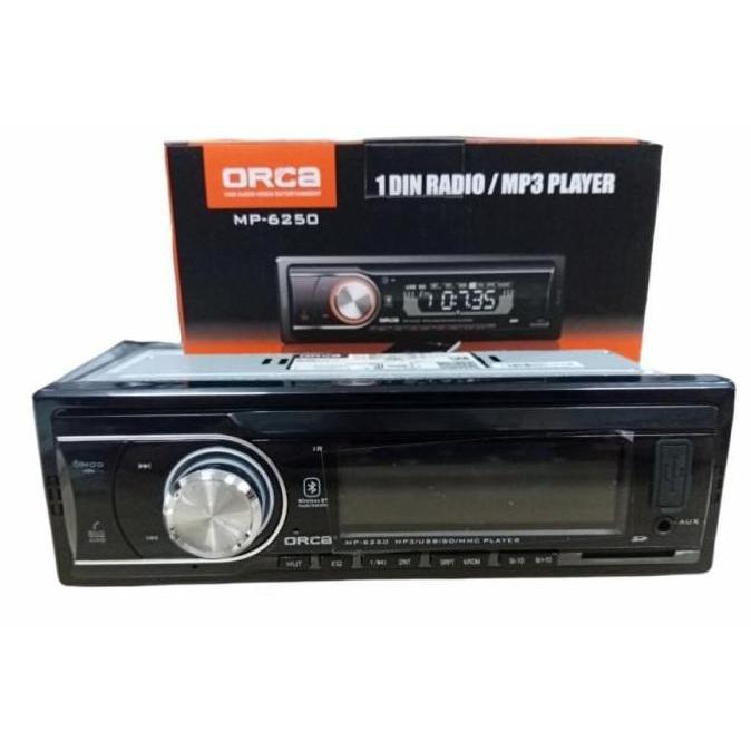 Single Din Orca MP 6250 / Tape Single Din Orca USB MP3 Radio