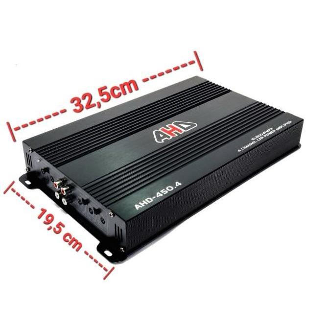Power Amplifier Mobil 4 Channel AHD