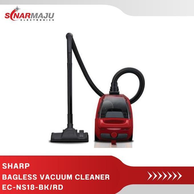 Vacuum Cleaner Bagless EC-NS18-BK/RD
