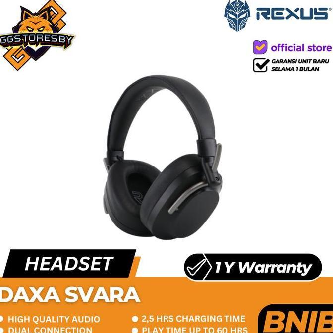 REXUS DAXA SVARA WIRELESS Gaming Headset