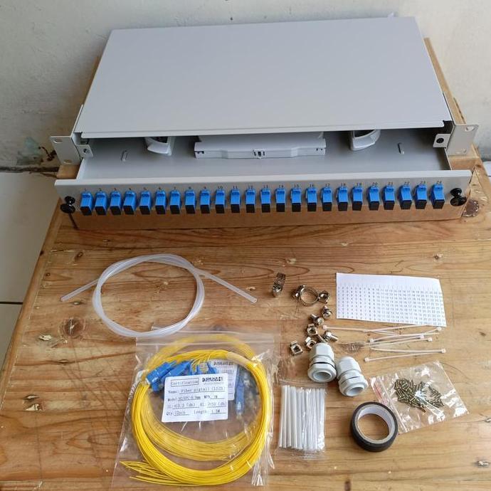 otb 24 core lengkap pigtail/otb 24core/Otb 24c