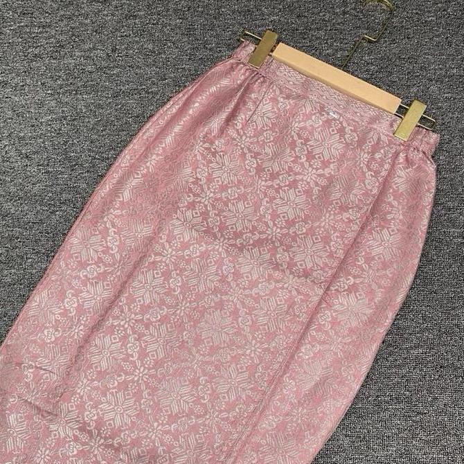bawah rol span Songket Bawahan Wanita // Rok Songket Instan Ukuran S-2XL rok songket kebaya terbaru 