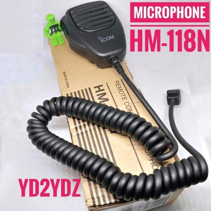 EXTRAMIC HM118N MIC 8PIN MICROPHONE HM-118N 2100 2200 2300 2720 RADIO RIG ICOM ORIGINAL DAN TERPERCA