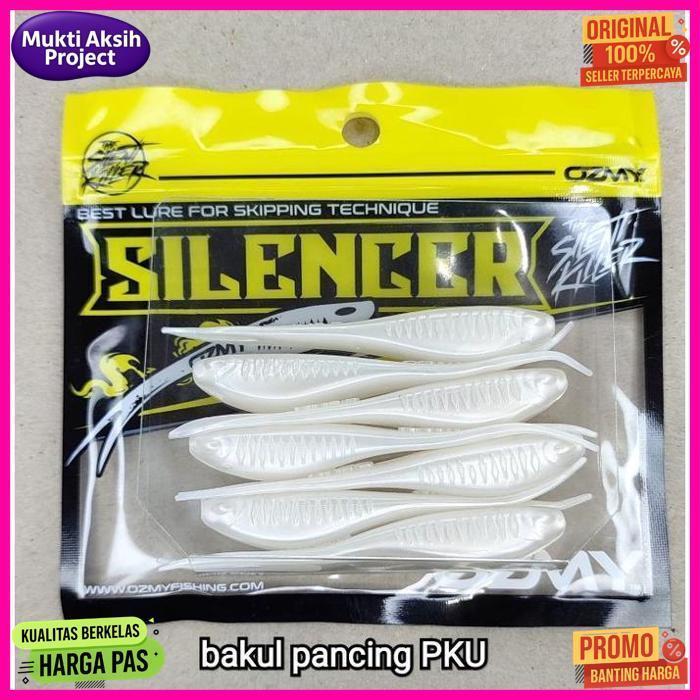 Quality Ozmy Super Baby Silencer 8Cm + Worm Hook Terbaru