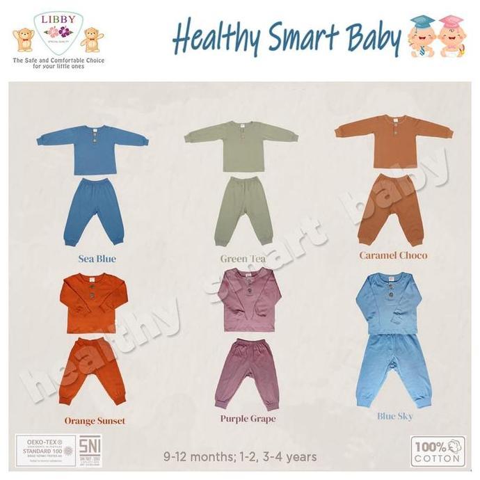 Promo Libby Earth Fave Set | Libby Setelan Panjang COD