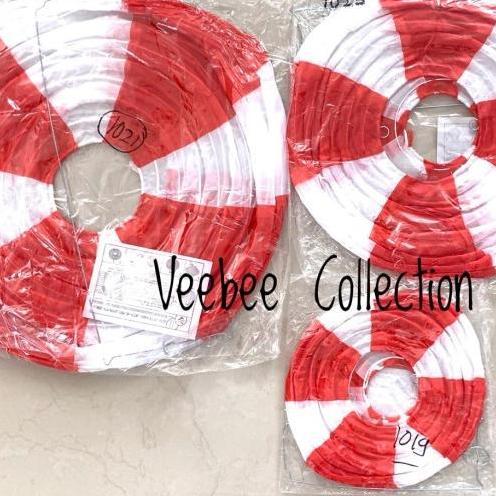 #####] Lampion Bendera Bulat 30cm. lampion agustusan. Dekorasi agustusan