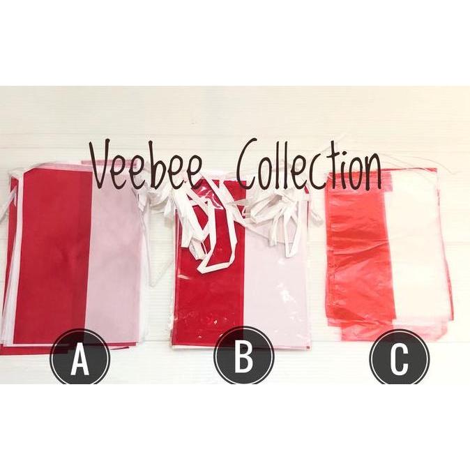 @#@#@#] Bunting Flag Bendera Plastik TPS C. Dekorasi agustusan. Bendera