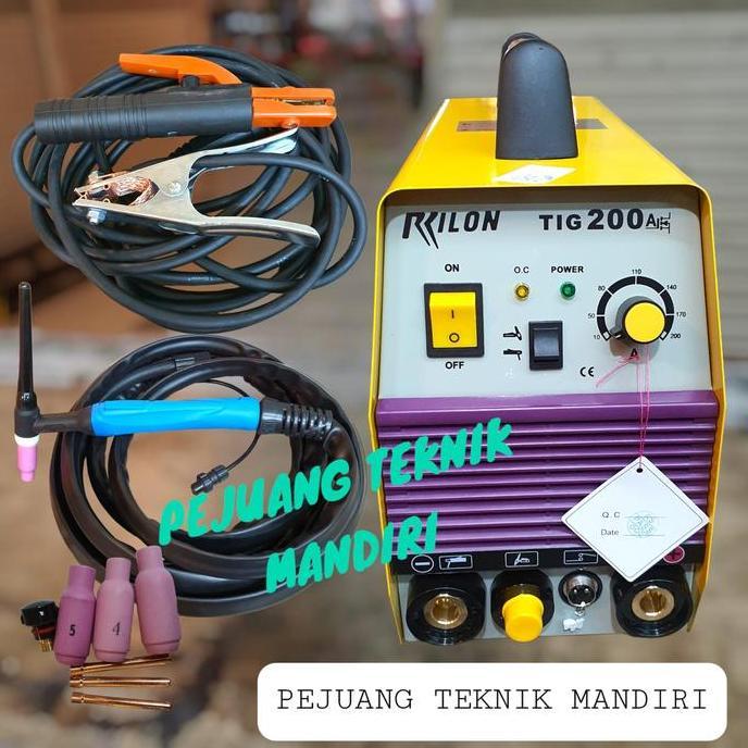 Promo Mesin Las Argon Rilon Tig 200 A / Trafo Las Argon Rilon Tig 200A Cod