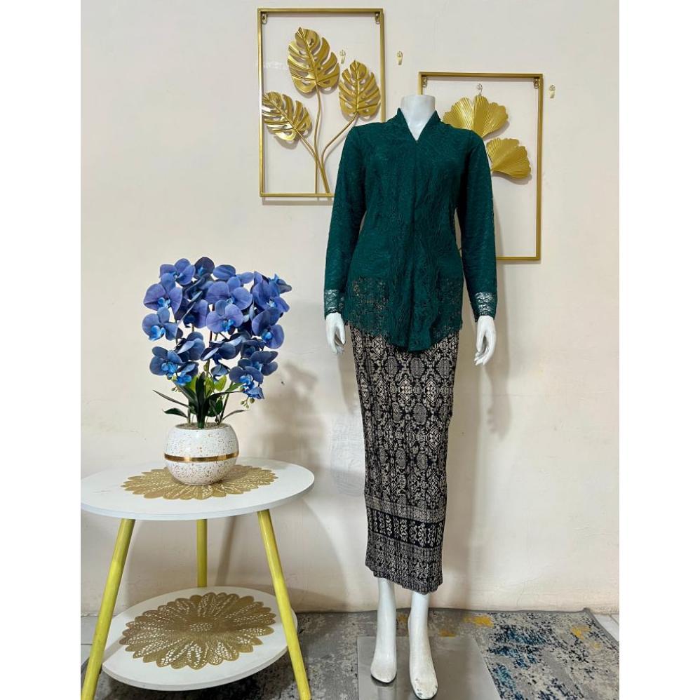 Ready!! ATASAN KEBAYA ENCIM BROKAT/KEBAYA BROKAT/KEBAYA KARTINI PENDEK/KEBAYA MURAH/KEBAYA SIMPLE/KE