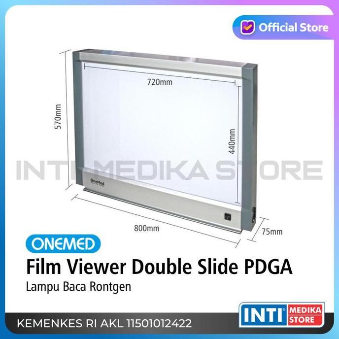 Onemed - Film Viewer Double Superthin X Ray | Lampu Baca Rontgen