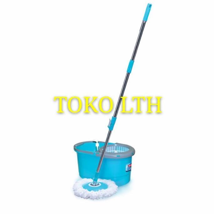 Super Mop/Alat Pel Ember - Livina Spin Mop (Standard)-Lion Star Bm-45
