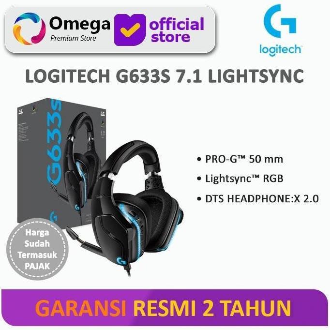 Logitech G633s 7.1 LIGHTSYNC Gaming Headset