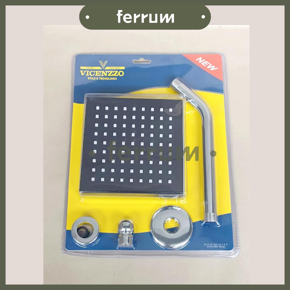 Shower Tembok Shower Tanam Dinding Kamar Mandi Kotak 8316 / 6" Inch Shower set