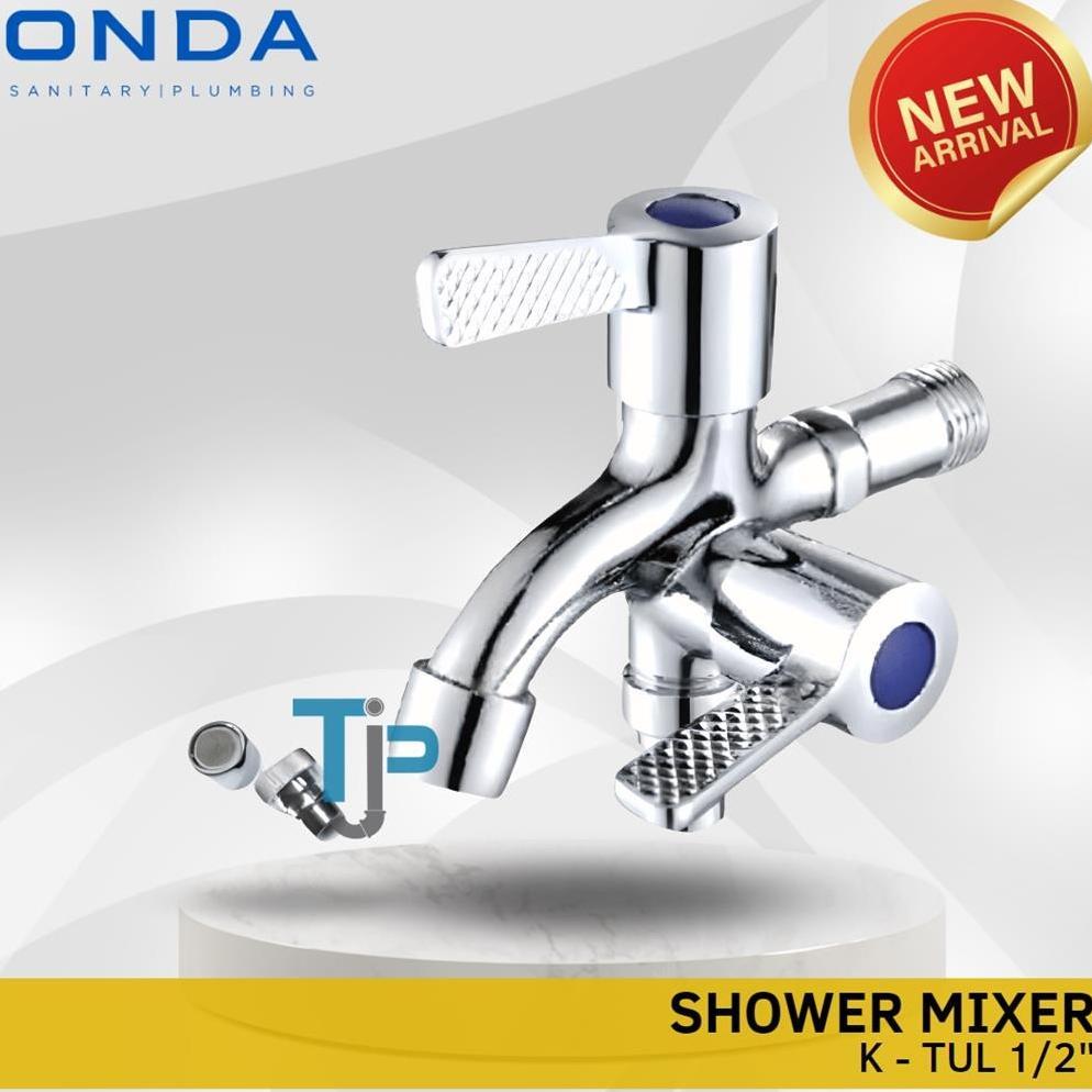 Onda Kran Cabang Shower Mixer K-Tul 1/2" Tahan Lama Shower set