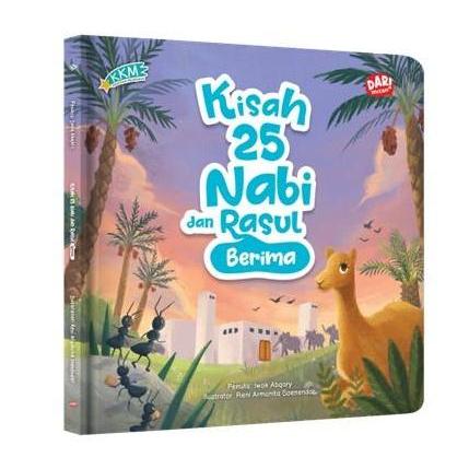 [Mizan] Buku Kkm : Kisah 25 Nabi Dan Rasul Berima (Hardcover) - Dar Mizan