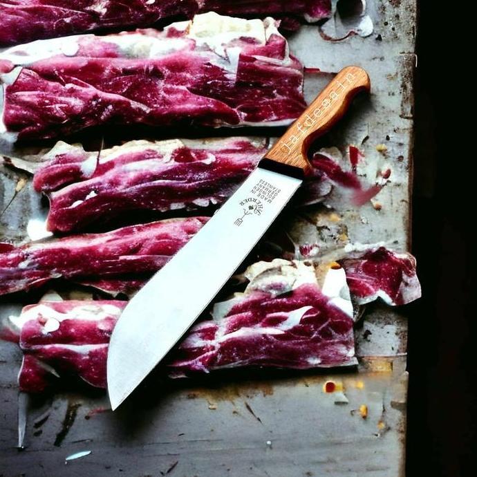 Pisau Dapur Stainless Sembelih Super Tajam Cap Garpu Original Jerman