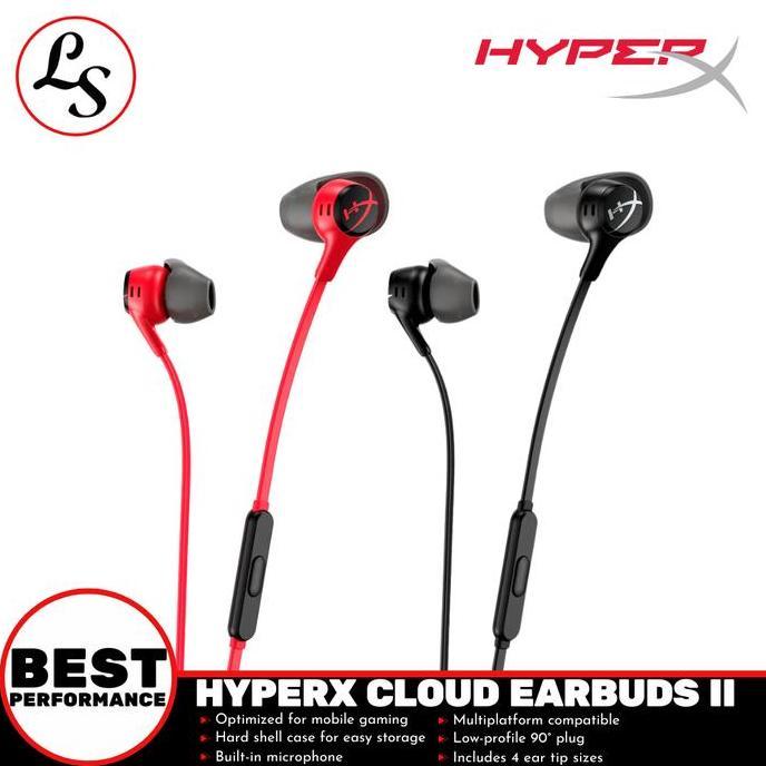 HYPERX EARPHONE Cloud Earbuds II / Earbuds 2 Gaming Earbuds with Mic