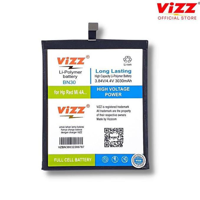 VIZZ Baterai Redmi 4A BN30