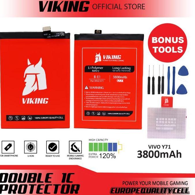 VIKING Baterai Y71 B-E1 Double Power