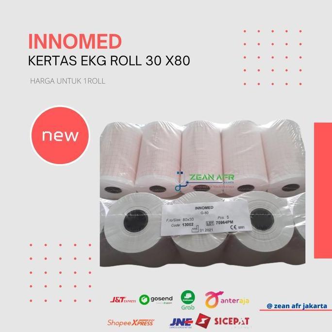Kertas Ekg Roll 80X30 Innomed / Ecg Paper 80X30