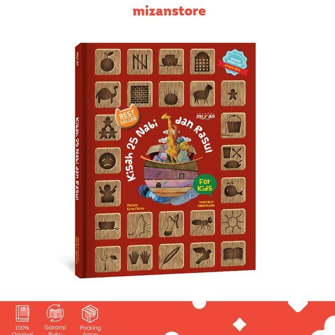 [Mizan] Buku Kisah 25 Nabi Dan Rasul (Pelangi) - Toys Book