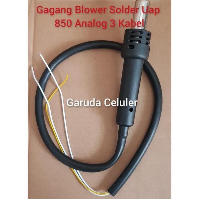 Gagang Blower Solder Uap 850 857 857D Analog Digital 3 Kabel