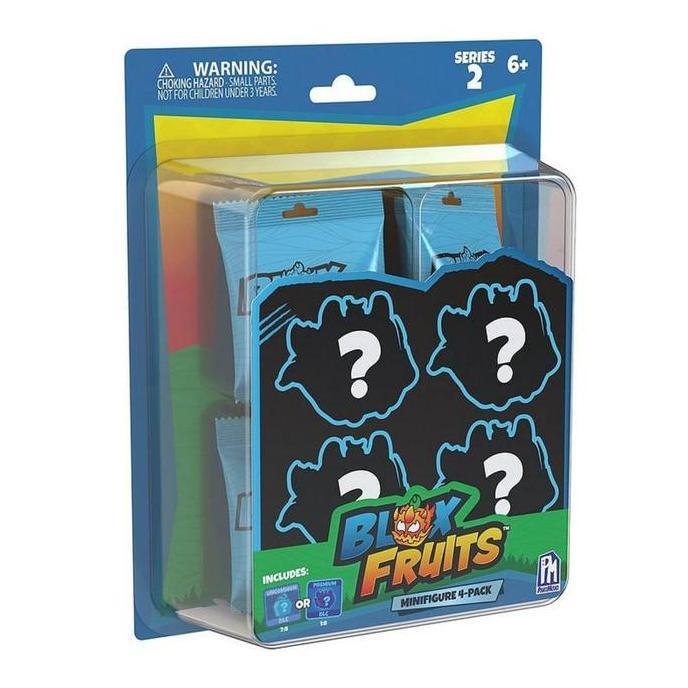 BloxFruitsMinifigure4-PackSeries 2 Assortment(FigureRandom/Acak)