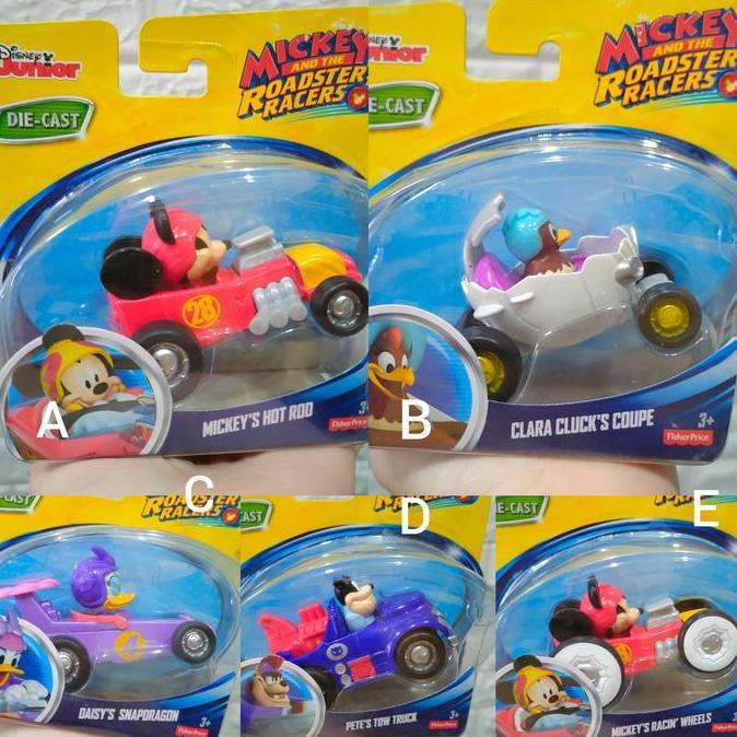 Diecast Disney Club Junior Roadster Racer Mickey Hot Road