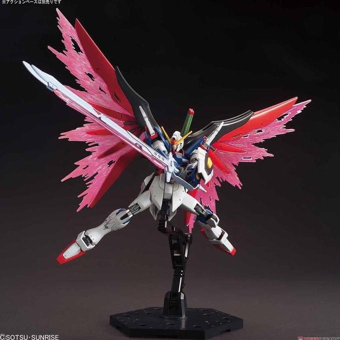 Bandai HG HGCE 1/144 Destiny Gundam Revive + wing effect