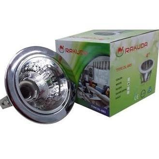 Premium Downlight 4 Inch Fitting Rumah Lampu Plafon 4" SILVER Promo
