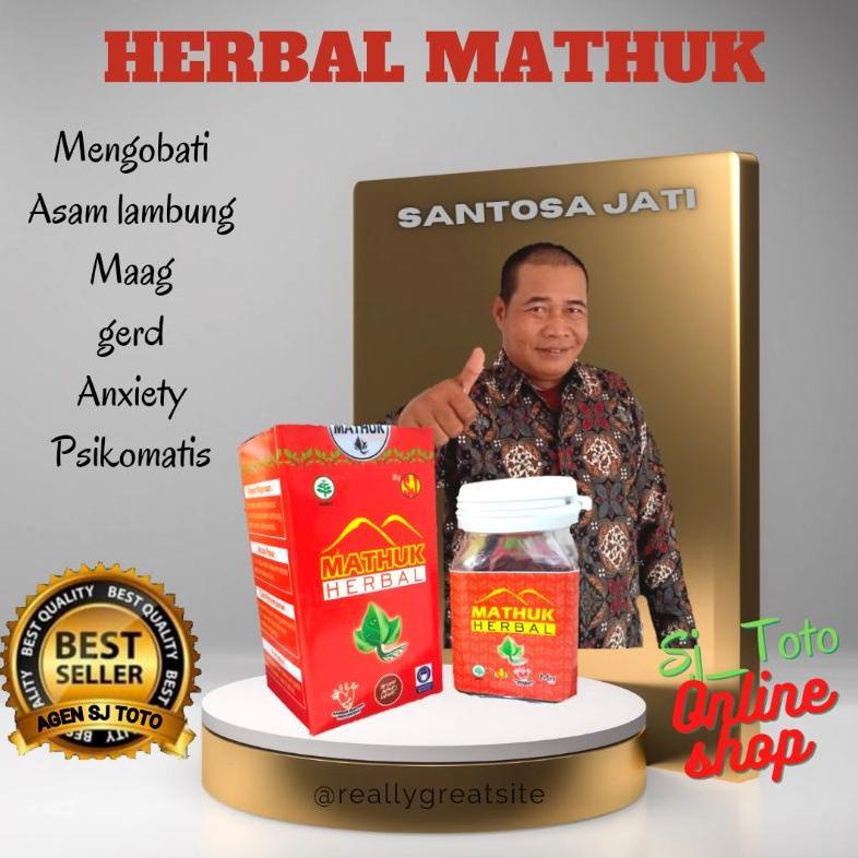 Herbal SJ Mathuk isi 50 kapsul