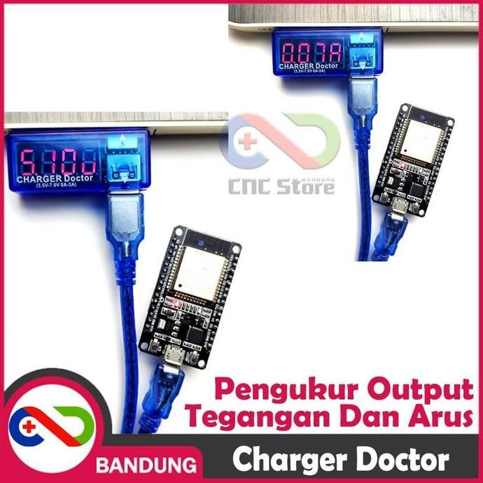 Usb Doctor Charger Power Meter/Usb Ampere Meter Volt Meter Baru