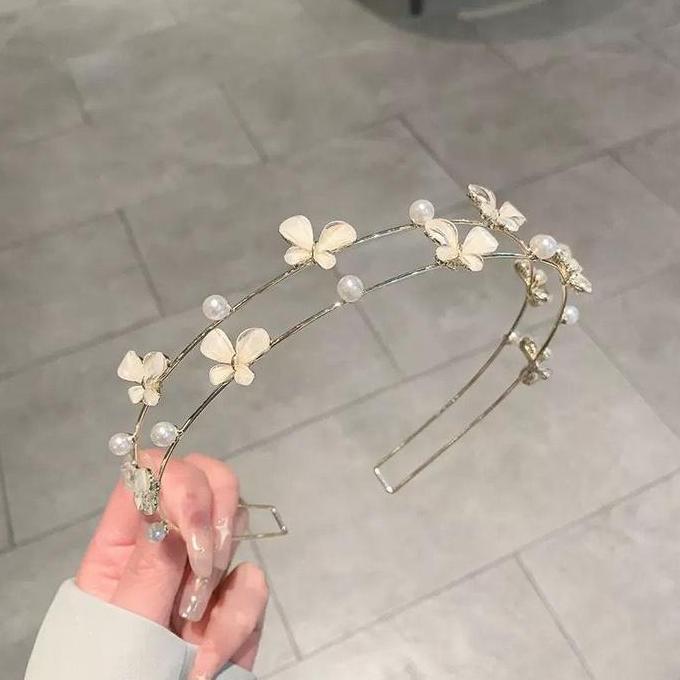 Bando Wanita Bando Korea Aksesoris Rambut Kekinian Headbands NS