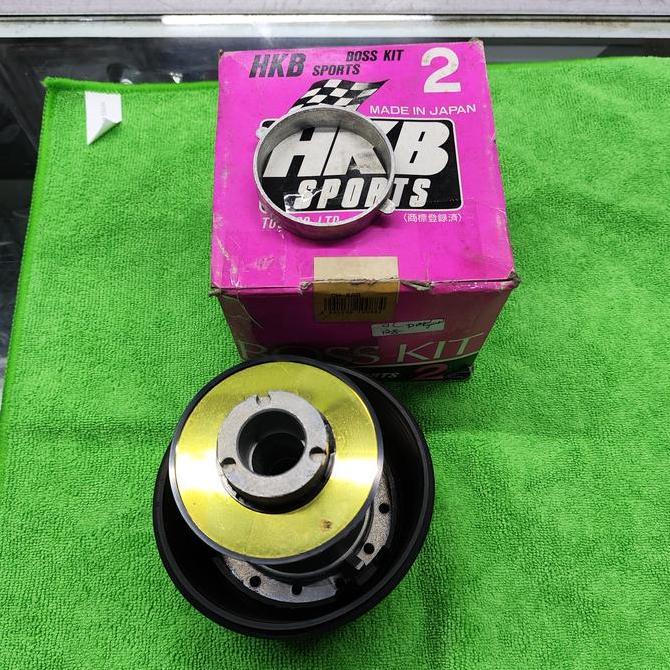 Boskit Setir Racing Dudukan Setir Racing Mitsubishi DanGan HKB JAPAN Original