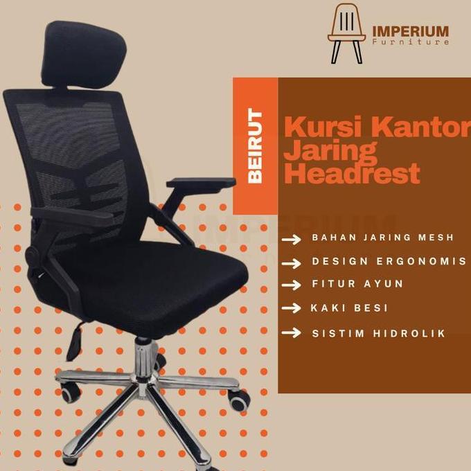 Promo Kursi Kantor / Kursi Jaring / Kursi Kerja / Kursi Kantor Jaring / Kursi Putar / Kursi Kantor H