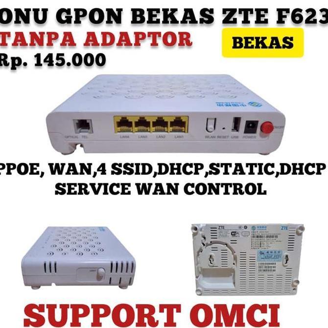 ONU GPON ZTE F623 Diskon Original