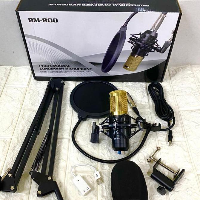mic Podcast bm800 satu set Original