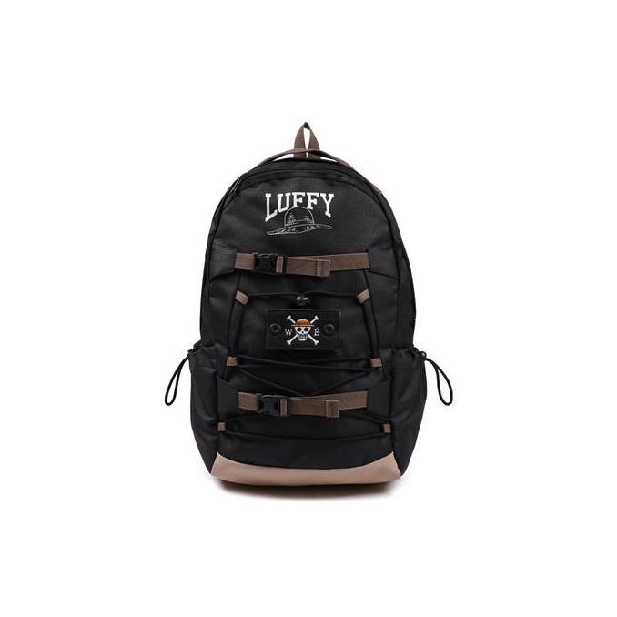 W.Essentiels x One Piece Tas Punggung Luffy Backpack Black