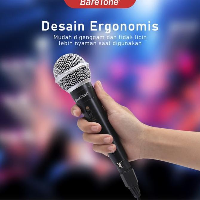 Microphone Kabel Baretone RM580 Original Mic Kabel Terbaik Original