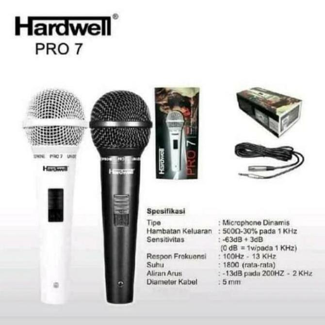 mic hardwell pro7 original mikrofon hardwell pro 7 Original
