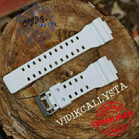 DF188>> STRAP TALI JAM CASIO G-SHOCK GW 8900 GW-8900 GW 8900 PREMIUM PUTIH