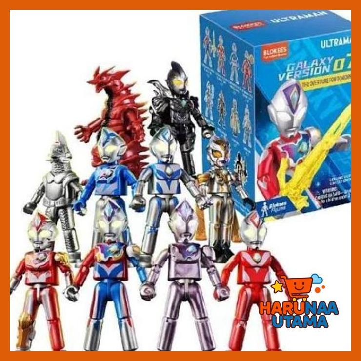 MAINAN HOBI - BLOKEES ULTRAMAN GALAXY VERSION GV07 THE OVERTURE FOR TOMMOROW GV 07 BLIND BOX PACKING