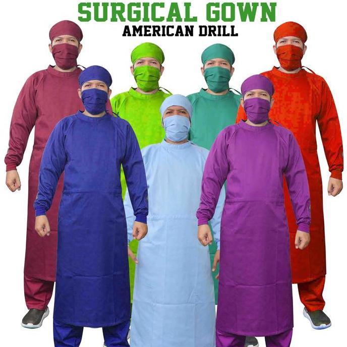 Baju Apd Gown / Surgical Gown / Baju Gown / Gown Medis