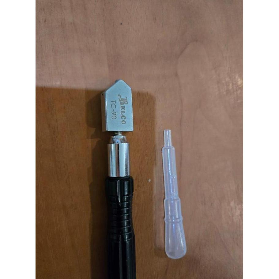 Kualitas terbaik] ALAT PEMOTONG KACA / PISAU POTONG KACA / OIL CUTTER