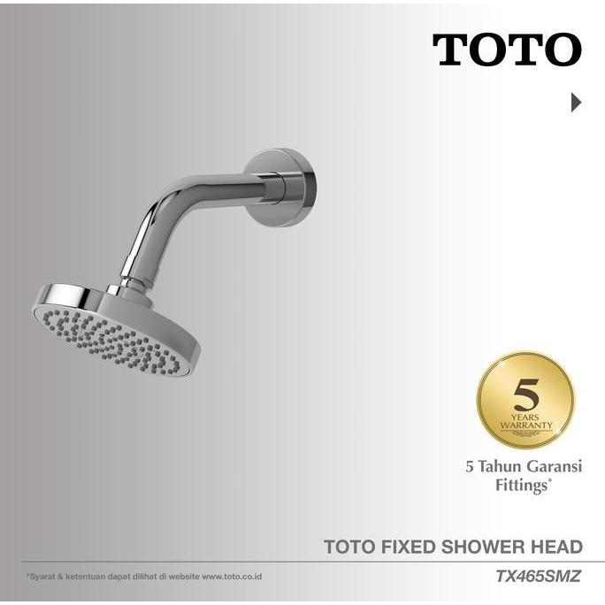 TOTO Shower Head TX465SMZ | Head Shower - Shower Mandi - Rain Shower