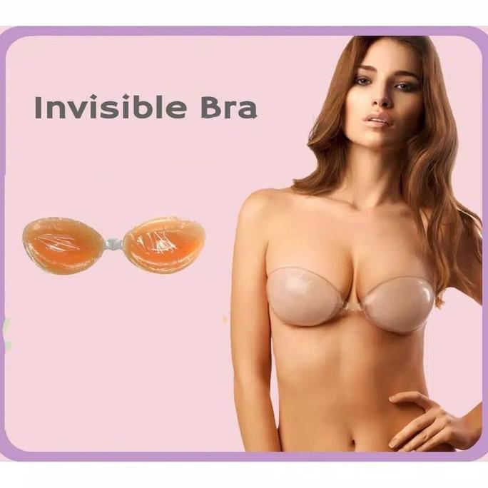 Promo TALLY Bra Silicon Invisible Bra Silikon Tanpa tali Bra COD